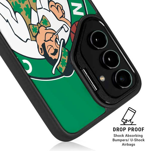 NBA Boston Celtics Large Logo Galaxy S25 Ultra Kickstand Case